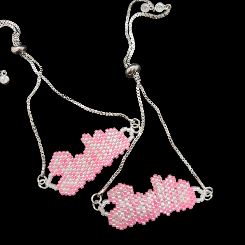 Barbie handwoven bracelet